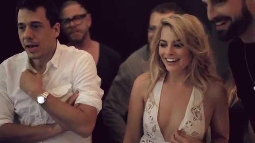 Margot Robbie Allure Photoshoot Behind The Scenes